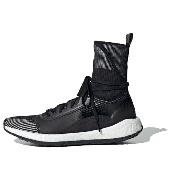(WMNS) adidas x Stella McCartney PulseBoost HD Mid 'Utility Black' EG1067