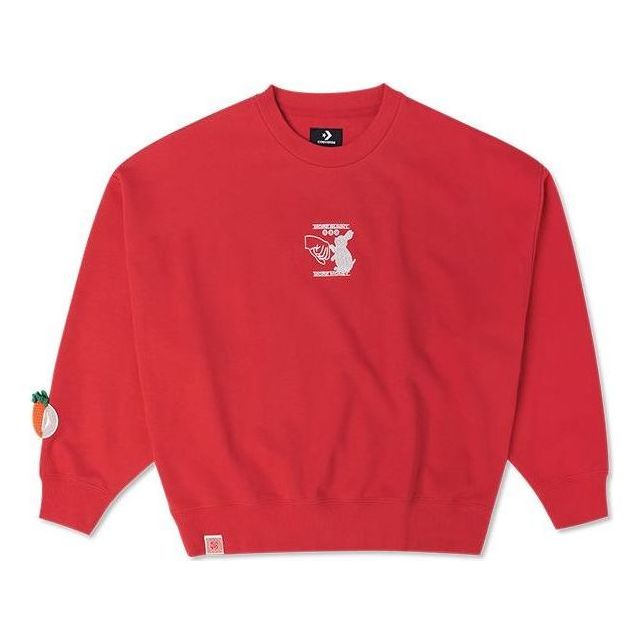 (WMNS) Converse YOTR Crew 'Red' 10025508-A03