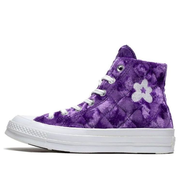 Converse Golf Le Fleur x Chuck 70 Hi 'Quilted Velvet Tillandsia Purple' 165600C