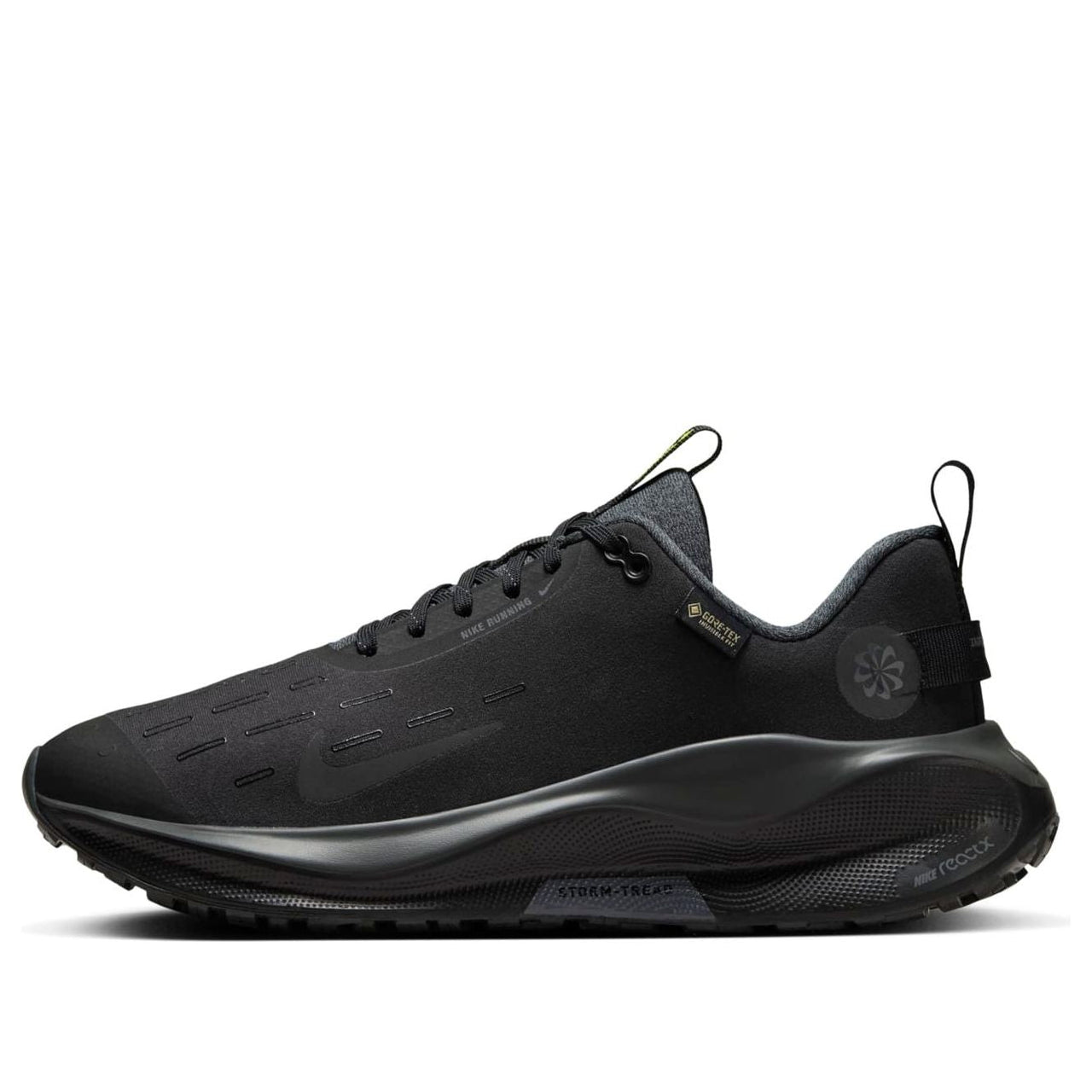 (WMNS) Nike Infinity Run 4 Gore-Tex 'Black Anthracite Volt' HQ0264-001
