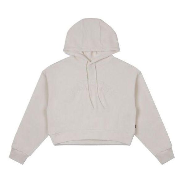 (WMNS) Converse  Hoodie 'White' 10026557-A01