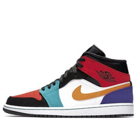 Air Jordan 1 Mid 'Multi-Color' 554724-125