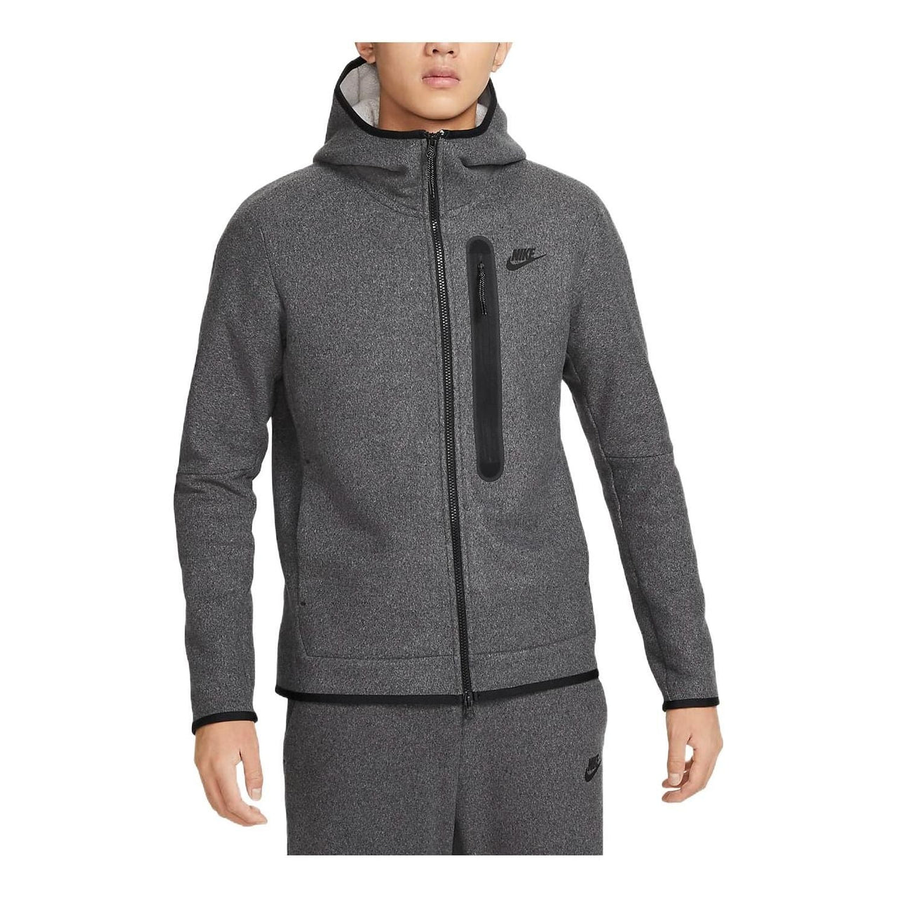 Nike Sportswear Tech Fleece Full-Zip Winterized Hoodie 'Grey' DQ4802-010