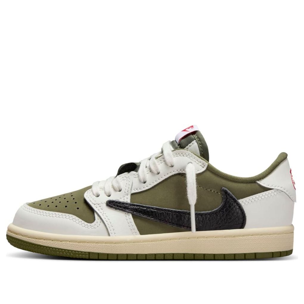 (PS) Air Jordan 1 Retro Low OG SP x Travis Scott 'Medium Olive' DO5442-200