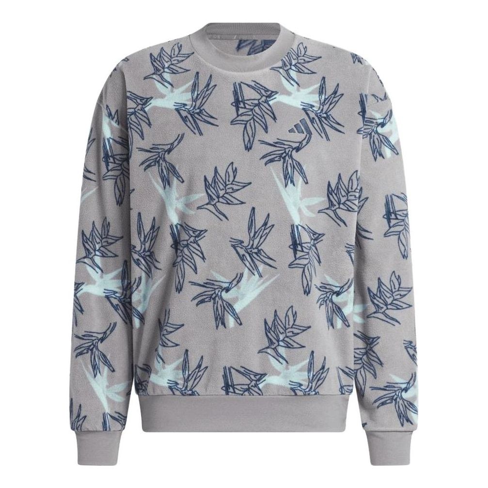 adidas Oasis Crew Sweatshirt 'Grey' HZ3196