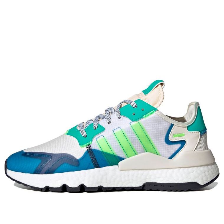 adidas originals Nite Jogger 'White Green Blue' FY3095