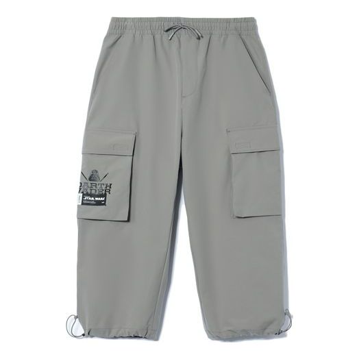 Li-Ning x Star Wars Graphic Cropped Pants 'Grey' AKQR115-1