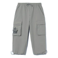 Li-Ning x Star Wars Graphic Cropped Pants 'Grey' AKQR115-1