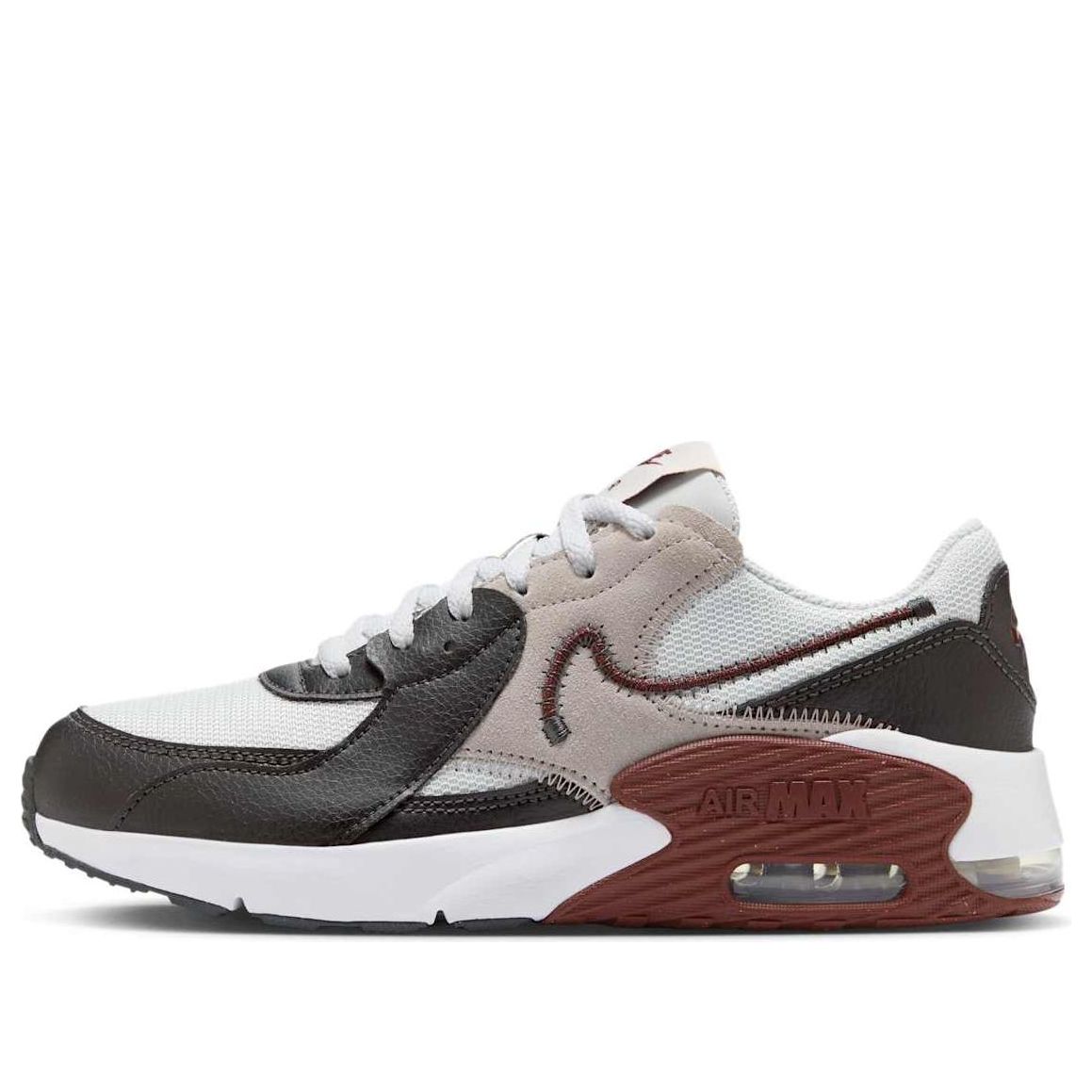 (GS) Nike Air Max Excee 'College Grey Dark Team Red' FB3058-007