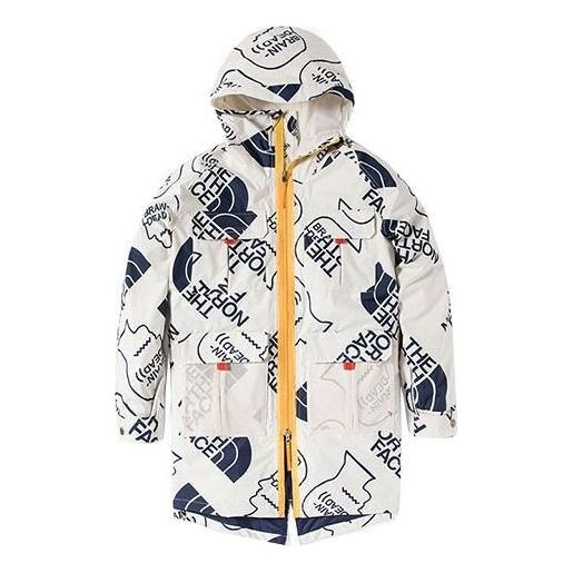 THE NORTH FACE X Brain Dead 76 Oversized Mountain Parka Jacket 'White' 529S-WE9