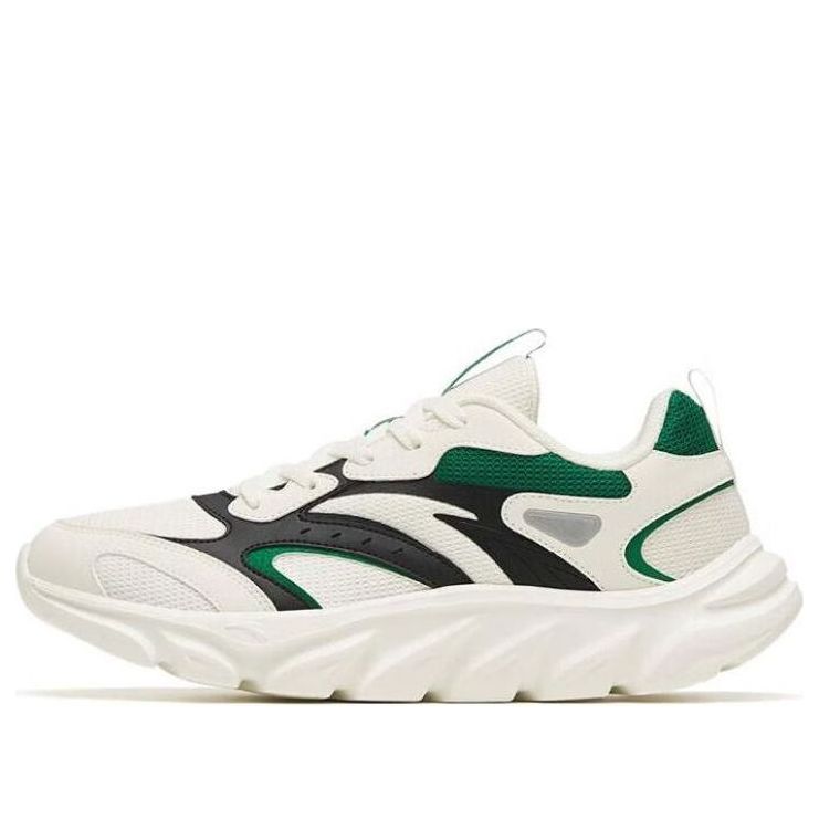 ANTA Running Series Sneakers 'Ivory White Black Green' 112245575-1