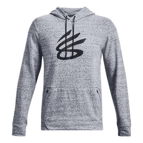 Under Armour Curry Logo Hoodie 'Grey' 1370276-011