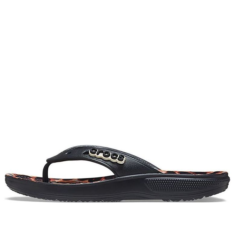 Crocs Classic animal Flip-Flops Unisex Leopard print 'Black Leopard' 207872-0CU
