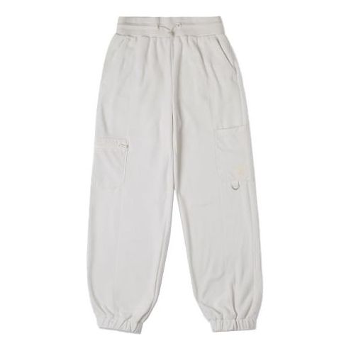 (WMNS) Converse Polar Fleece Pant 'White' 10025681-A01