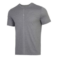 Nike Yoga Dri-FIT Quick Dry Short Sleeve Gray CT6477-068