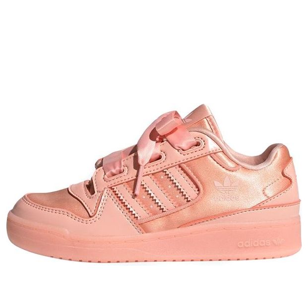 (PS) adidas originals Forum Satin Low Shoes Pink FY8821