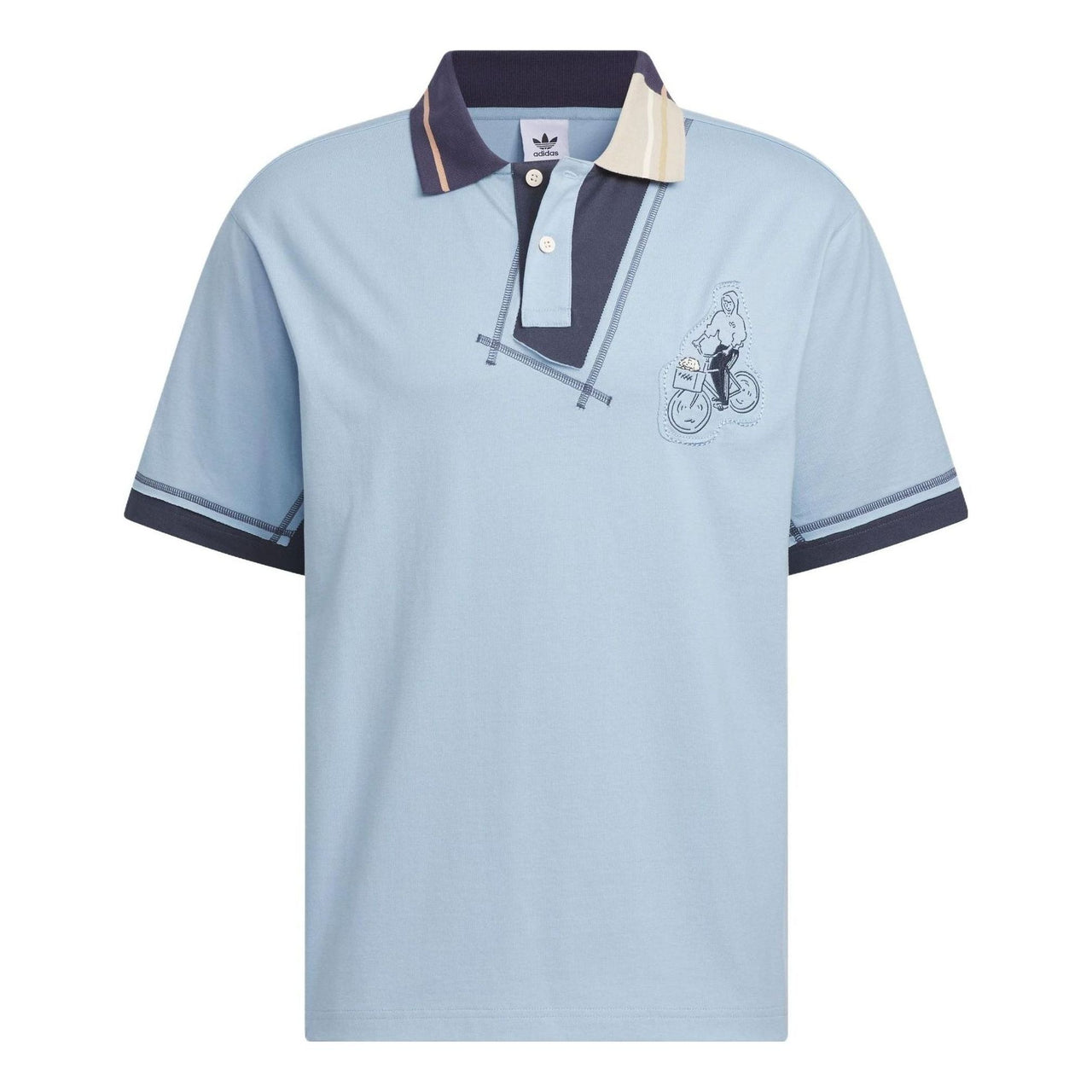 adidas Originals Polo Shirt (Gender Neutral) 'Blue' IS0637