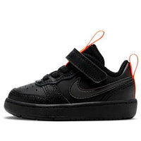 (TD) Nike Court Borough Low 2 SE 'Black Total Orange' CT3963-001