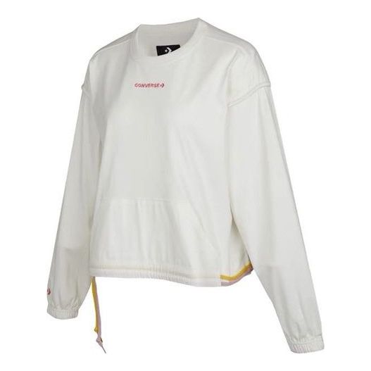 (WMNS) LONG Sleeve Jersey Crew VINTAGE White 10022827-A03