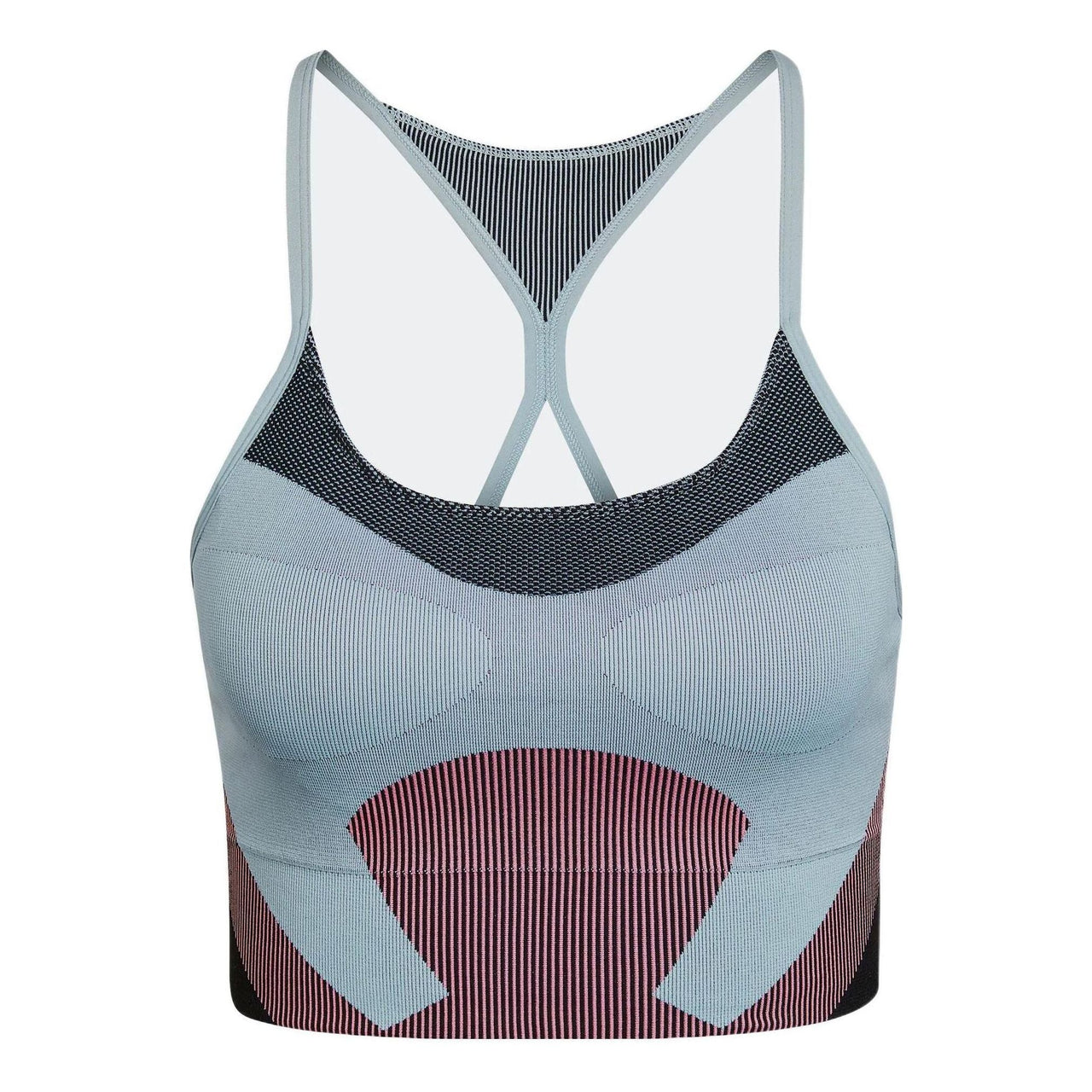 (WMNS) adidas by Stella McCartney TrueStrength Yoga Knit Light Support Bra 'Teal' HG8784