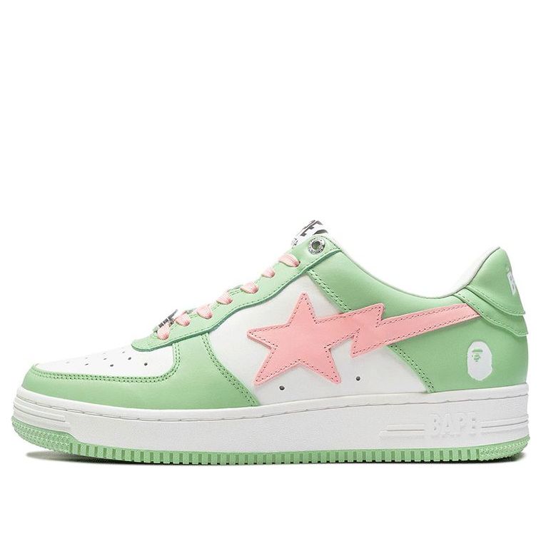 A BATHING APE Bape Sta 'Green Pink White' 1H70-291-005-GREEN