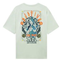 Li-Ning BadFive King Joker Graphic Loose Fit T-shirt 'Light Green' AHSS423-2