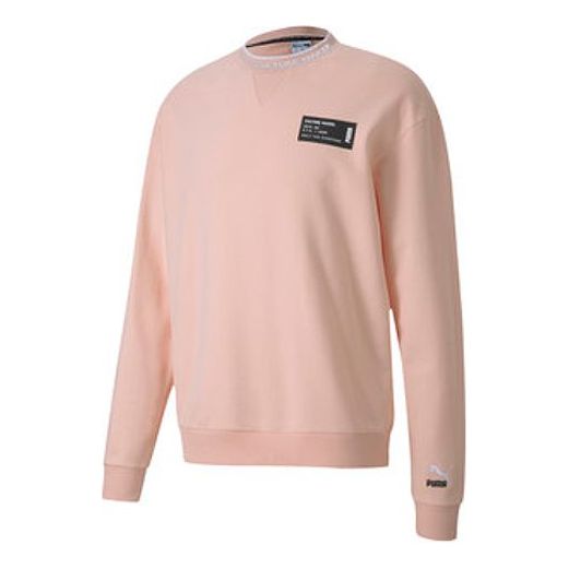 PUMA Culture Maker Knitted Collar Pullover Pink 597910-54
