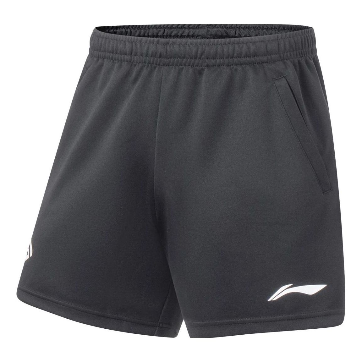 Li-Ning Logo Badminton Training Shorts 'Black' AAPT059-1
