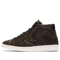 (WMNS) Converse Pro Leather LP Mid 'Black White Egret' 558017C