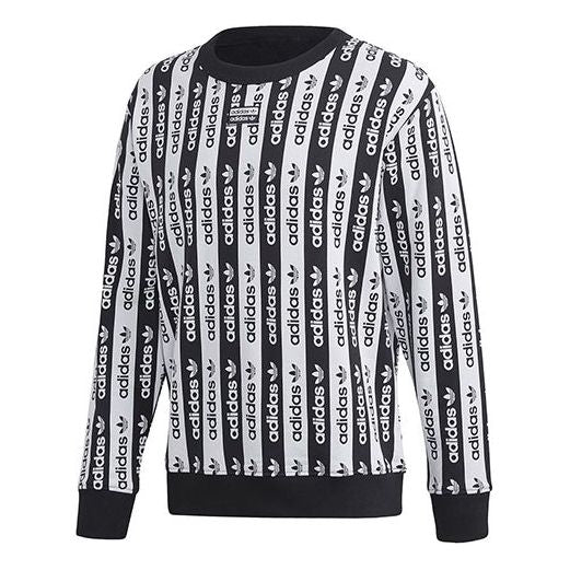 adidas originals D Crew Colorblock Stripe Sports Black White FM2292
