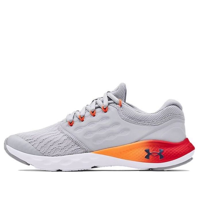 (GS) Under Armour Charged Vantage Grey/Orange/Red 3024773-101