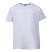 New Balance Logo Embroidered Knit Sports Round Neck Short Sleeve Couple Style Purple AMT21548-LIA