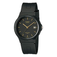 CASIO Waterproof Sports Unisex Black Analog MW-59-1E