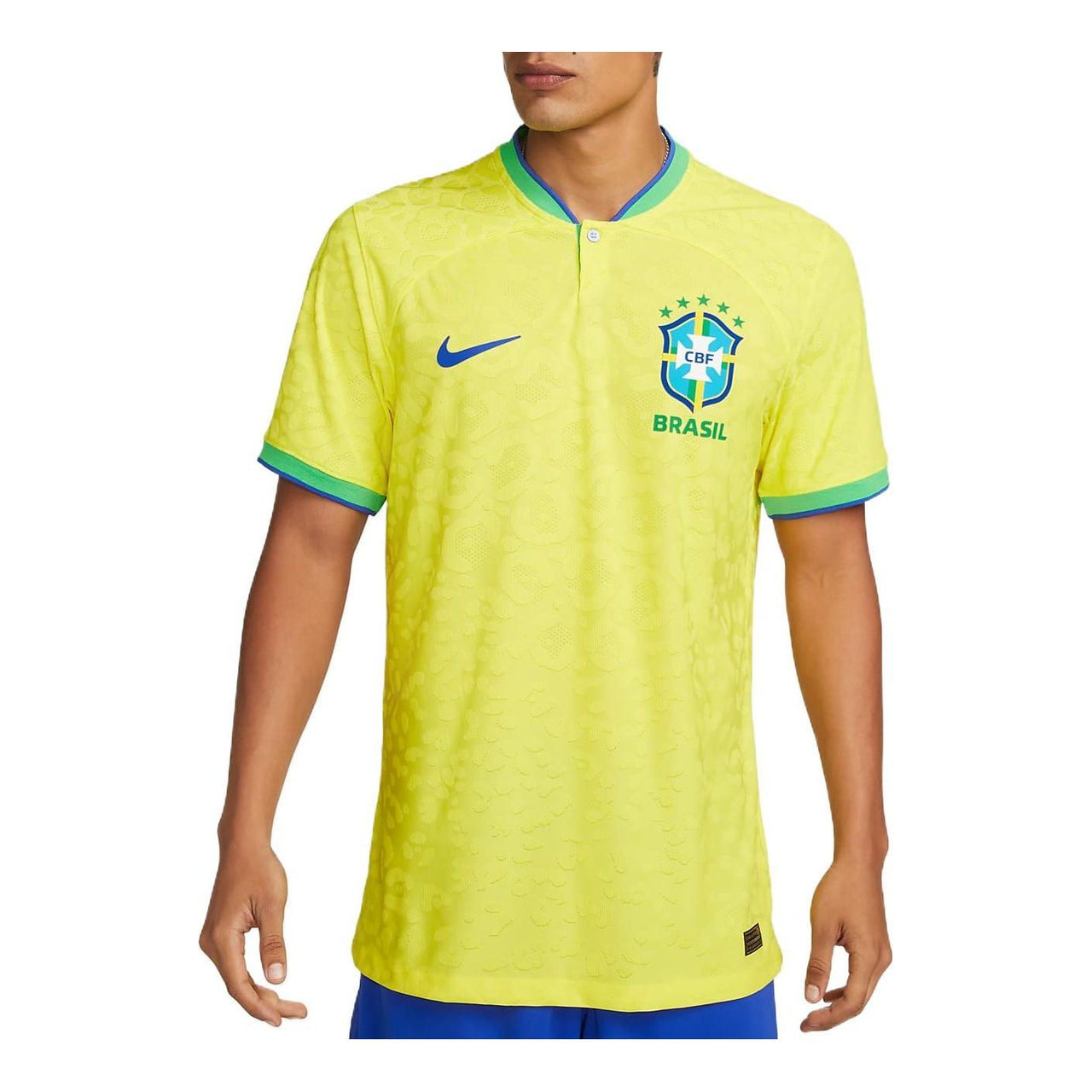 Nike Brazil 22/23 Match Home Dri-FIT ADV Football Shirt 'Dynamic yellow' DN0618-740