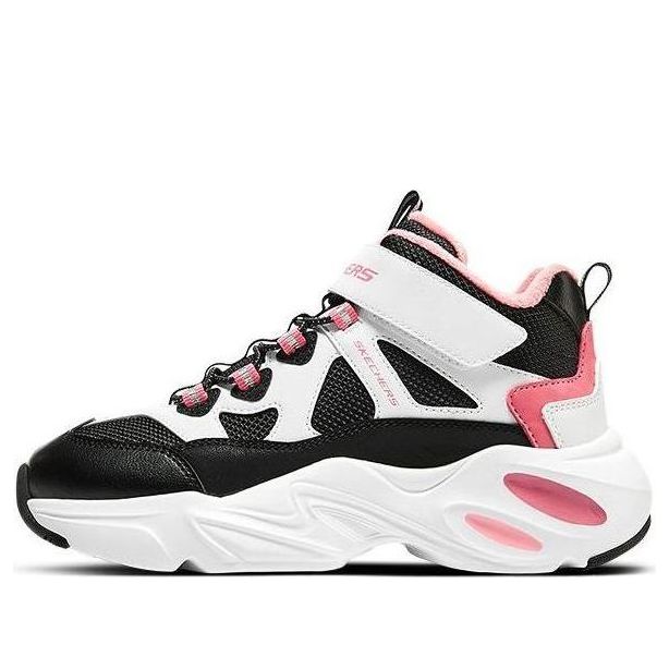 (GS) Skechers Trainers 'White Black Pink' 303902L-WBPK