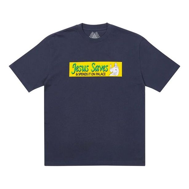 PALACE Chest Logo Short Sleeve Unisex Navy Blue P20TS047