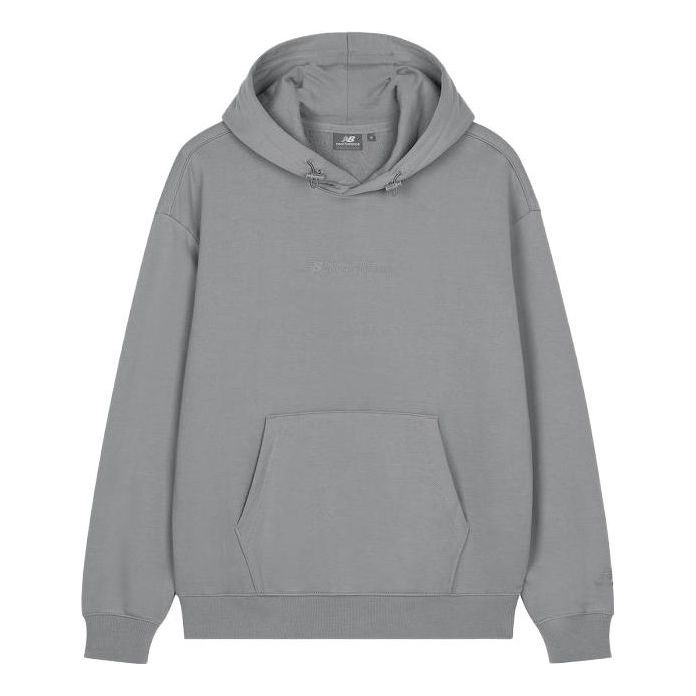 New Balance Lifestyle Casual Hoodie 'Grey' 5CD37221-DKG