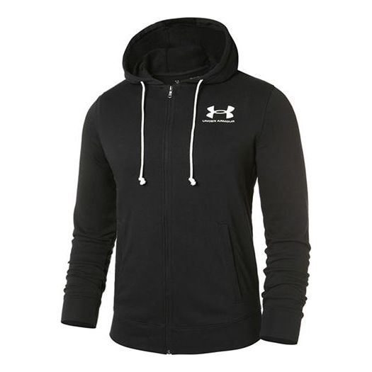 Under Armour Rival Terry Hooded Jacket 'Black' 1370409-001