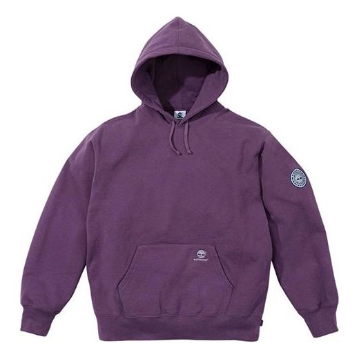 Supreme x Timberland Hooded Sweatshirt 'Purple White' SUP-FW21-272