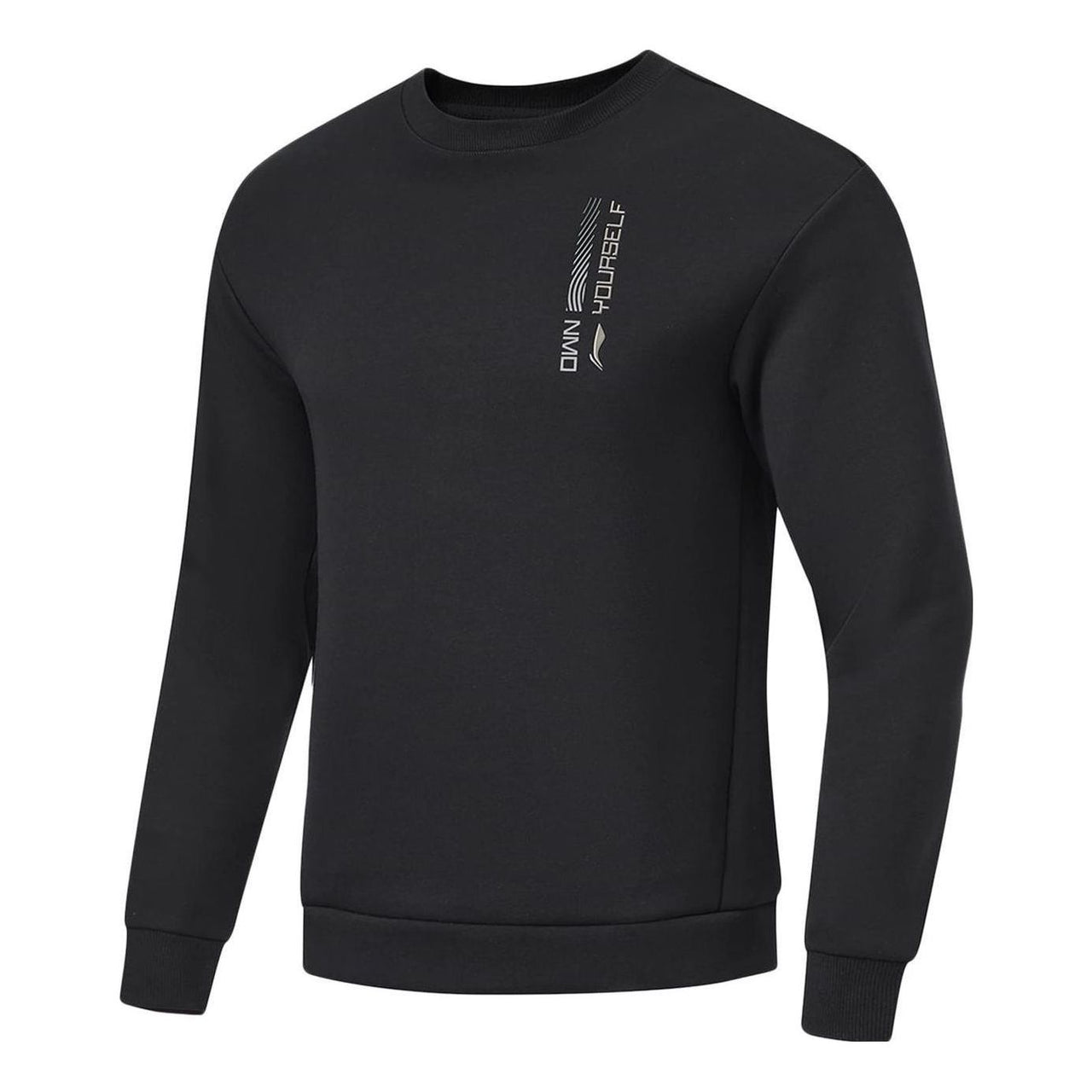 Li-Ning Graphic Training Sweatshirt 'Black' AWDT791-1