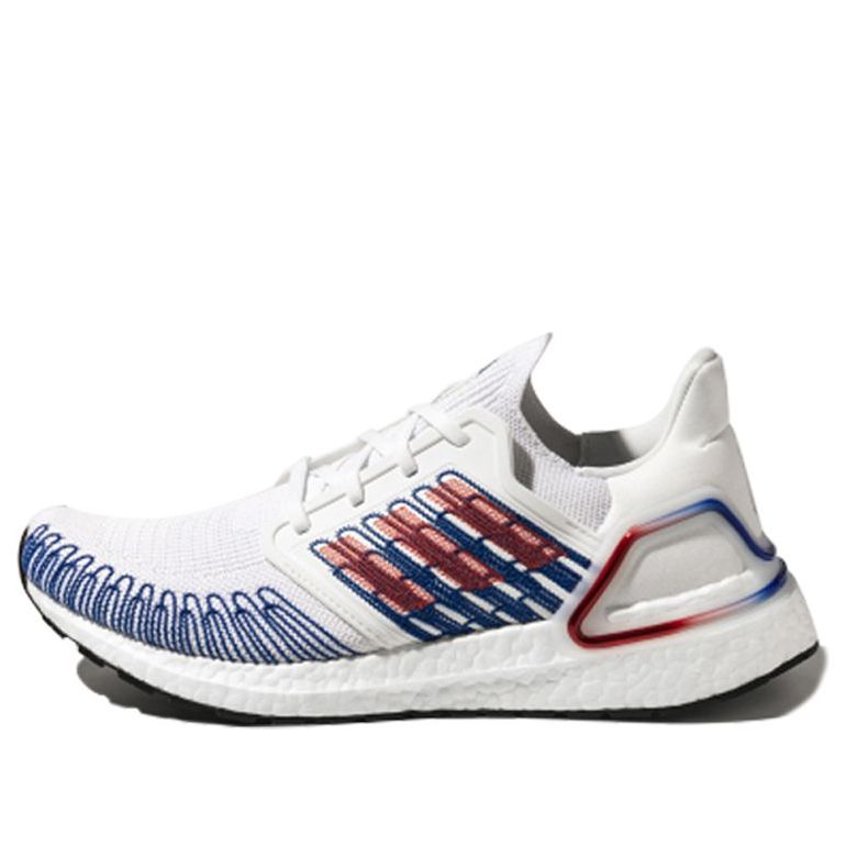 adidas Ultraboost_20 White/Blue/Red FY3446