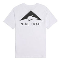 Nike Trail Printing Athleisure Casual Sports Short Sleeve White CT5811-100