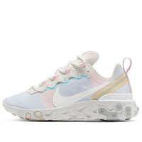 (WMNS) Nike React Element 55 Light Blue Pink DB5926-011