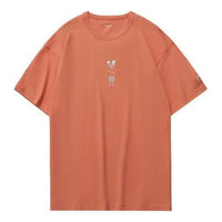 Li-Ning x Disney Mickey Crossover Sports Round Neck Tee 'Orange Red' AHSR205-3