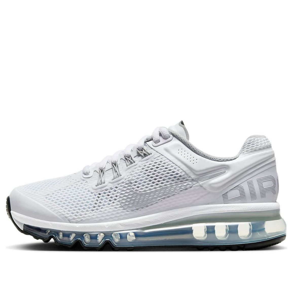 (GS) Nike Air Max 2013 'White Metallic Silver' 555426-100