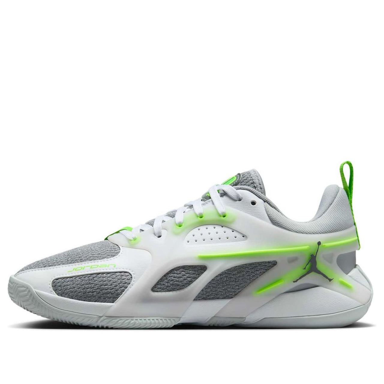 (WMNS) Air Jordan Heir PF 'Sail Wolf Grey Electric Green' FZ2473-103