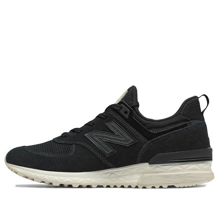 New Balance NB 574 Sport Sports Casual Shoes 'Black White' MS574FSK