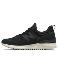 New Balance NB 574 Sport Sports Casual Shoes 'Black White' MS574FSK