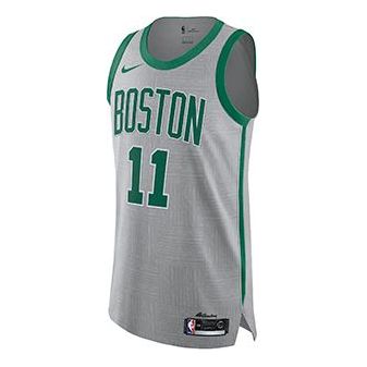 Nike NBA Kyrie Irving City Edition Authentic Jersey 'Grey Green' AH6045-009