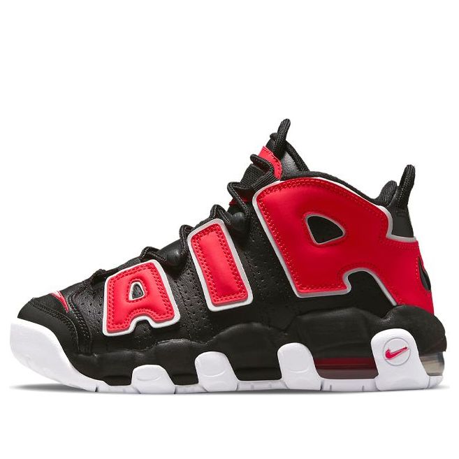 (GS) Nike Air More Uptempo 'Black University Red' DM3190-001